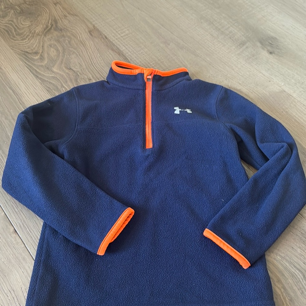 Under Armour zip up size 6